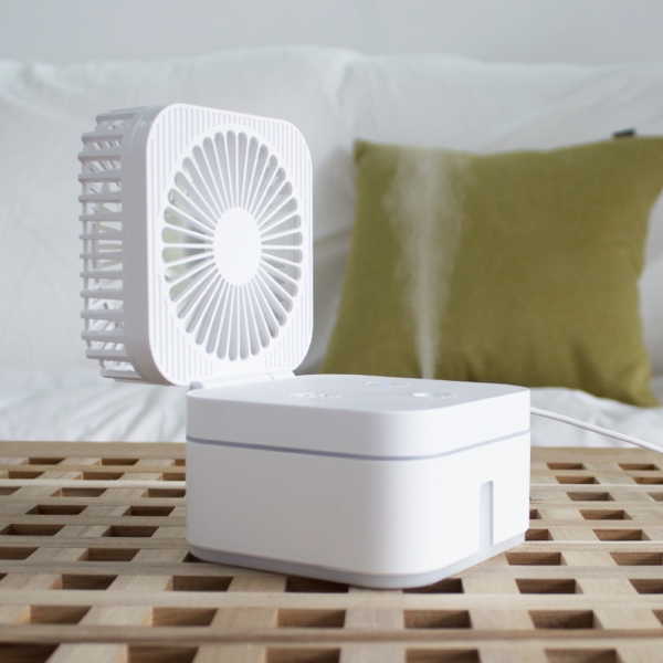 이톰 에어미스트 3IN1 선풍기+가습기+무드등