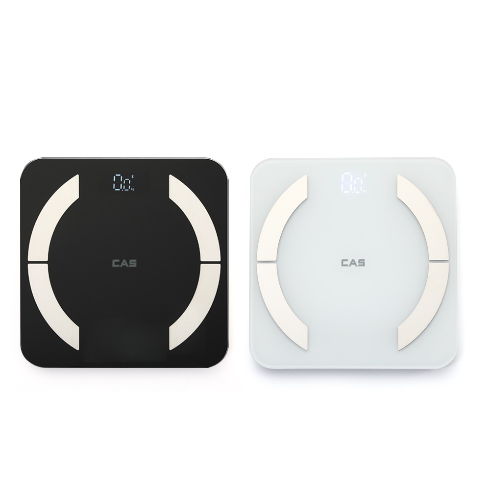 카스 블루투스 스마트 체중계 화이트