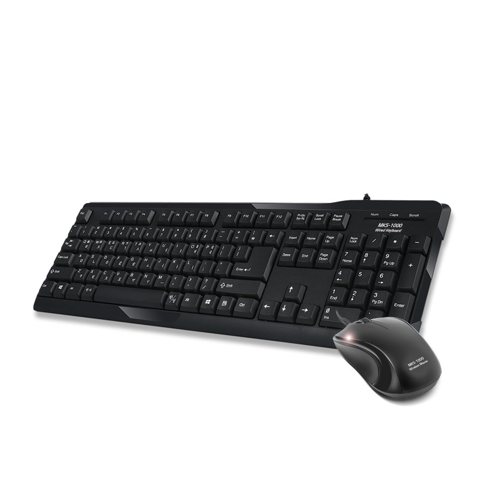 forLG MKS-1000 PLUS USB 유선 세트 (키보드+마우스)