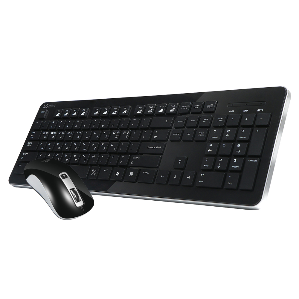 forLG MKS-3000 무선 세트 (키보드+마우스) 블랙