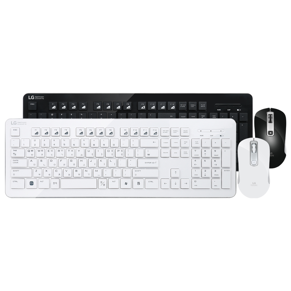 forLG MKS-3000 무선 세트 (키보드+마우스) 화이트