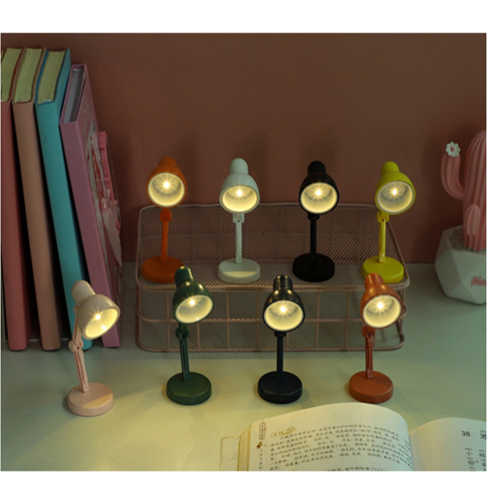 미니어처 LED 둥근조명 초미니 스탠드 자석부착 색상 랜덤 발송