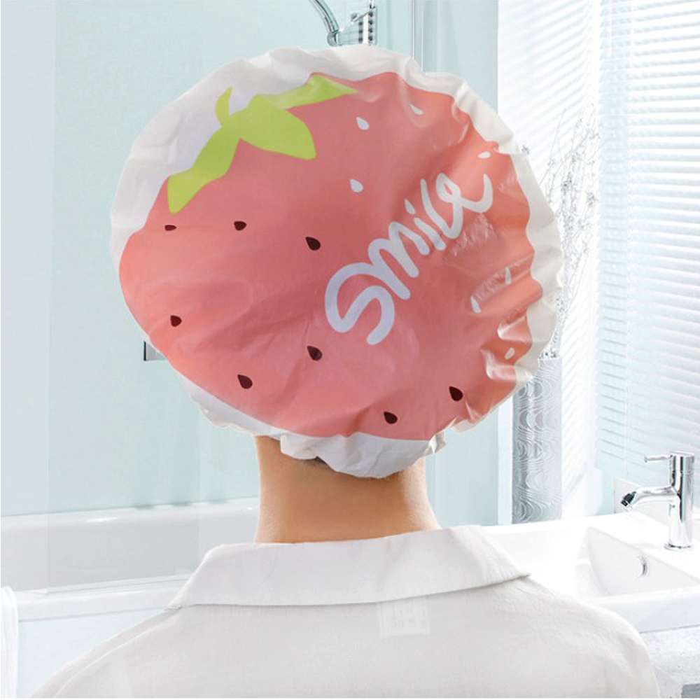 샤워 헤어 캡 사우나 세안 목욕 방수 랜덤 발송