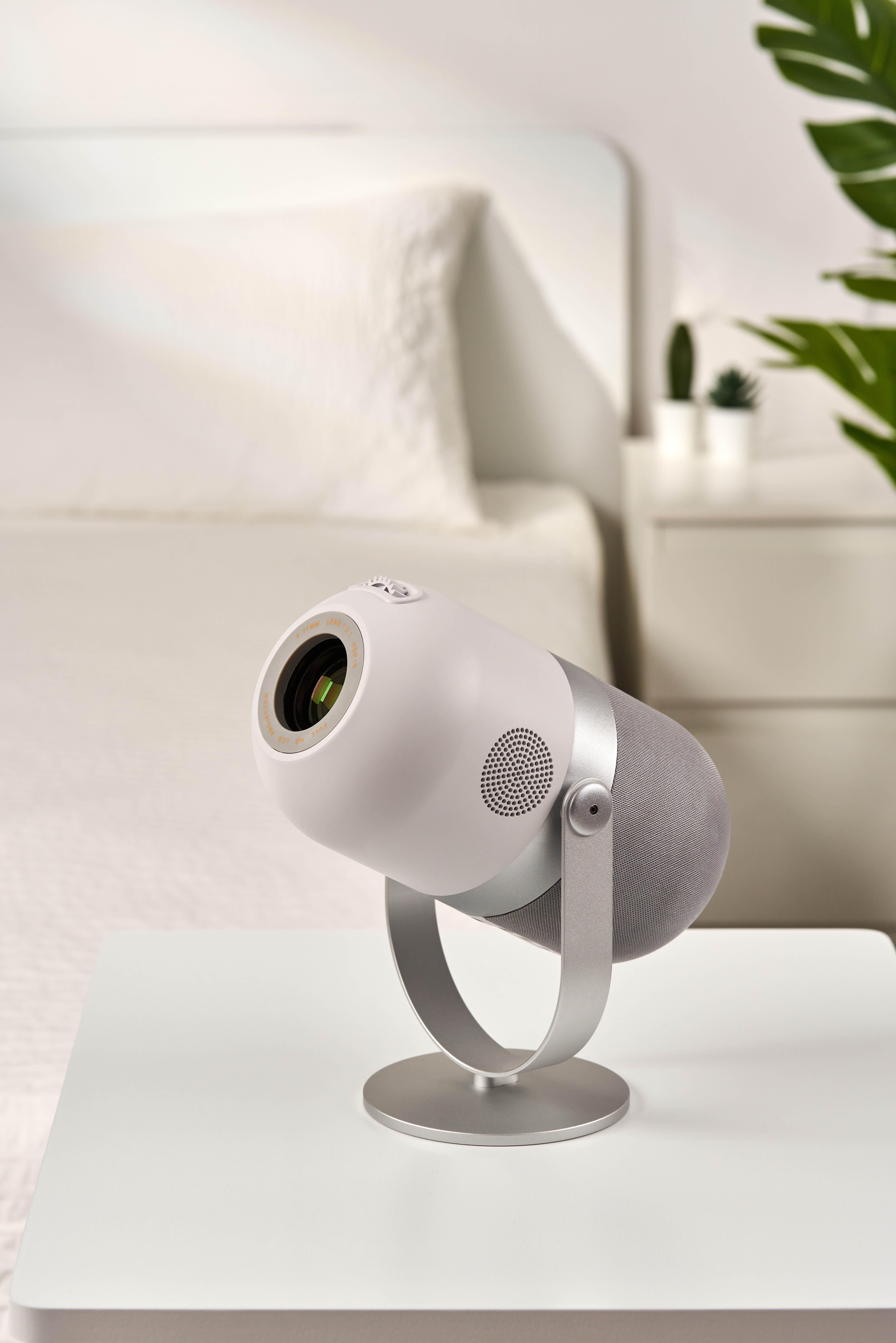 미니빔 프로젝터 HD 안드로이드9 90도회전 넷플릭스 가정용 캠핑용 JD-900S