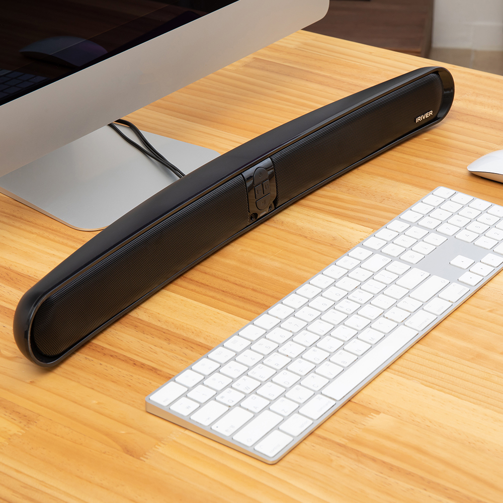 커브드 사운드바 블루투스 지원 스테레오 USB 전원