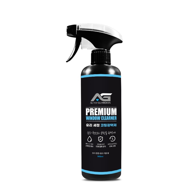 차량용 셀프 유리 세정 코팅광택제 프리미엄 500ml