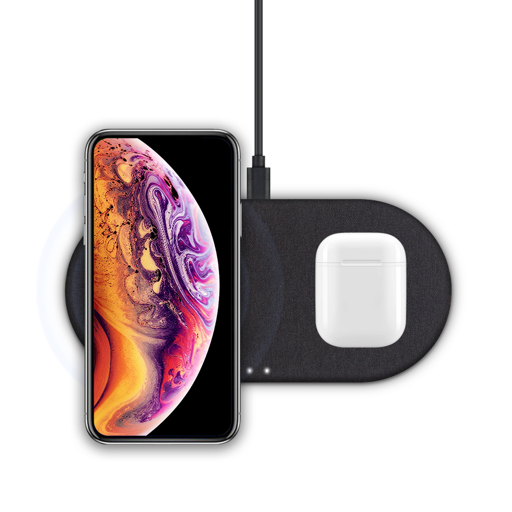 [GOSARI] 20W 듀얼 패드 고속무선충전기