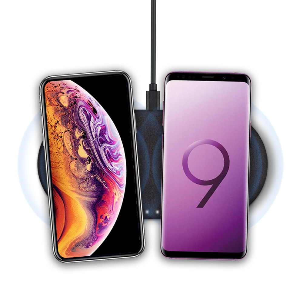 [GOSARI] 20W 듀얼 패드 고속무선충전기