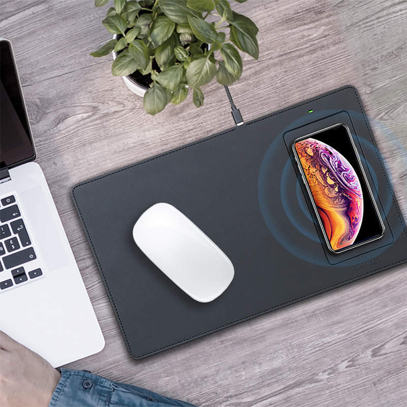 [HABBSI] 10W 마우스패드 고속 무선 충전기