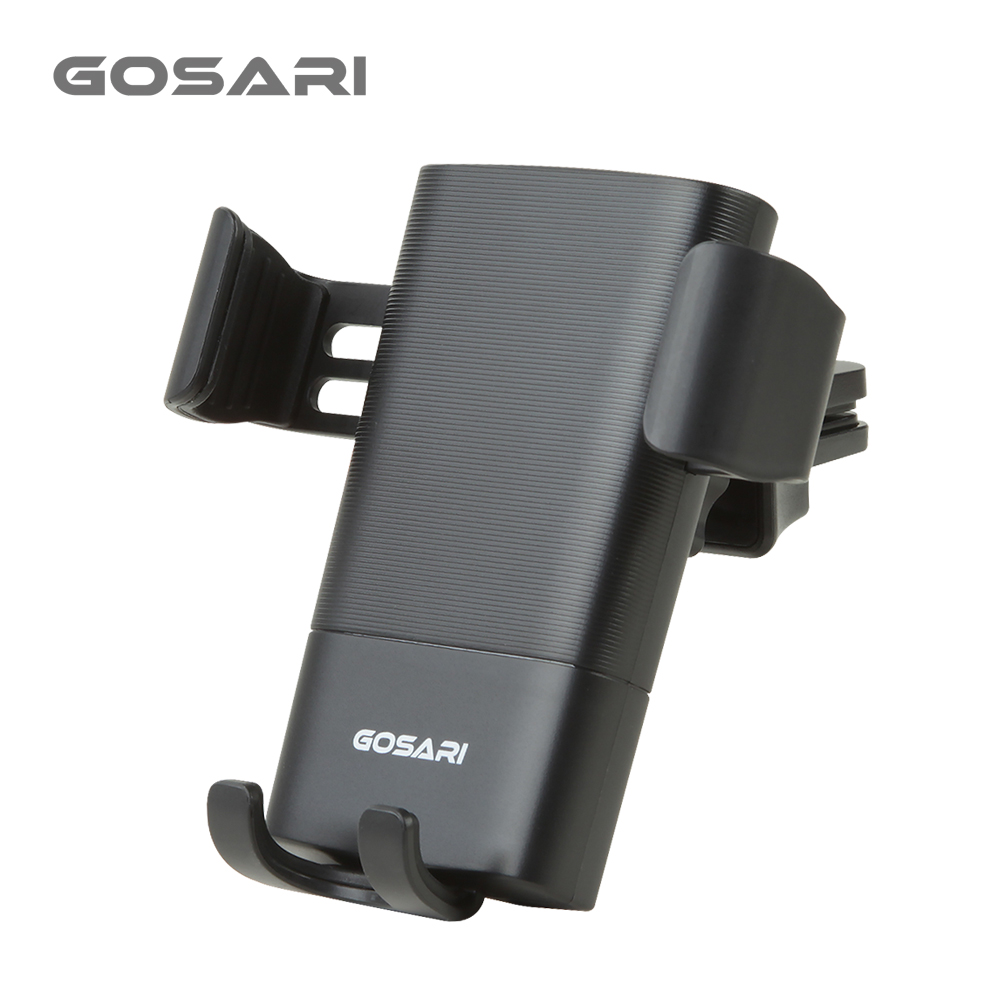 [GOSARI]Qi인증 10W 중력식차량용 고속 무선 충전기