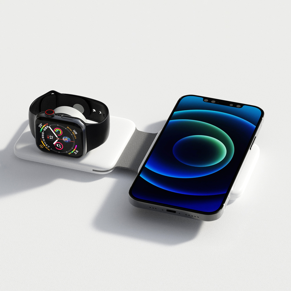 고속 무선충전기 15W 3IN1 맥세이프 애플충전기 아이폰 애플워치 동시충전 명품햅시