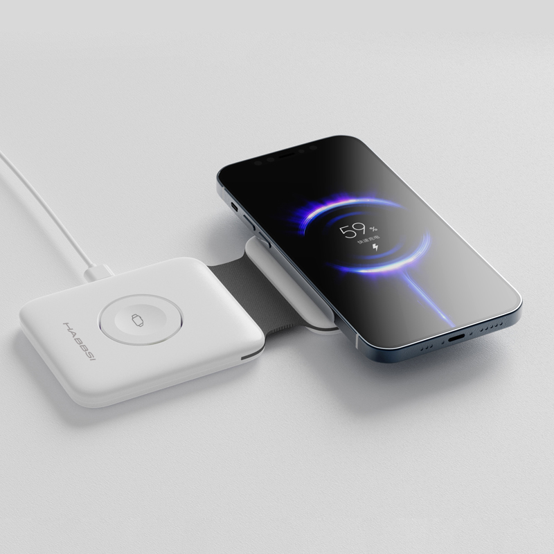 고속 무선충전기 15W 3IN1 맥세이프 애플충전기 아이폰 애플워치 동시충전 명품햅시