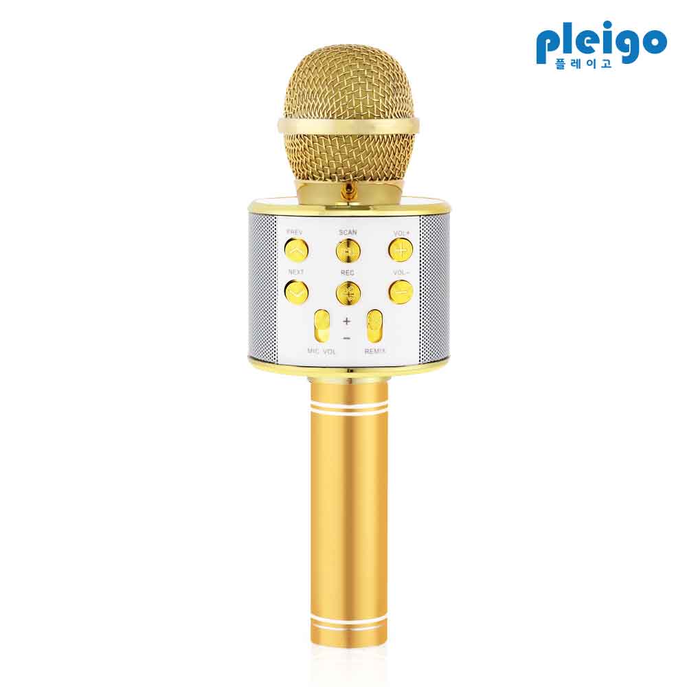 액센 플레이고 블루투스 마이크 P151 휴대용 노래방 녹음기능