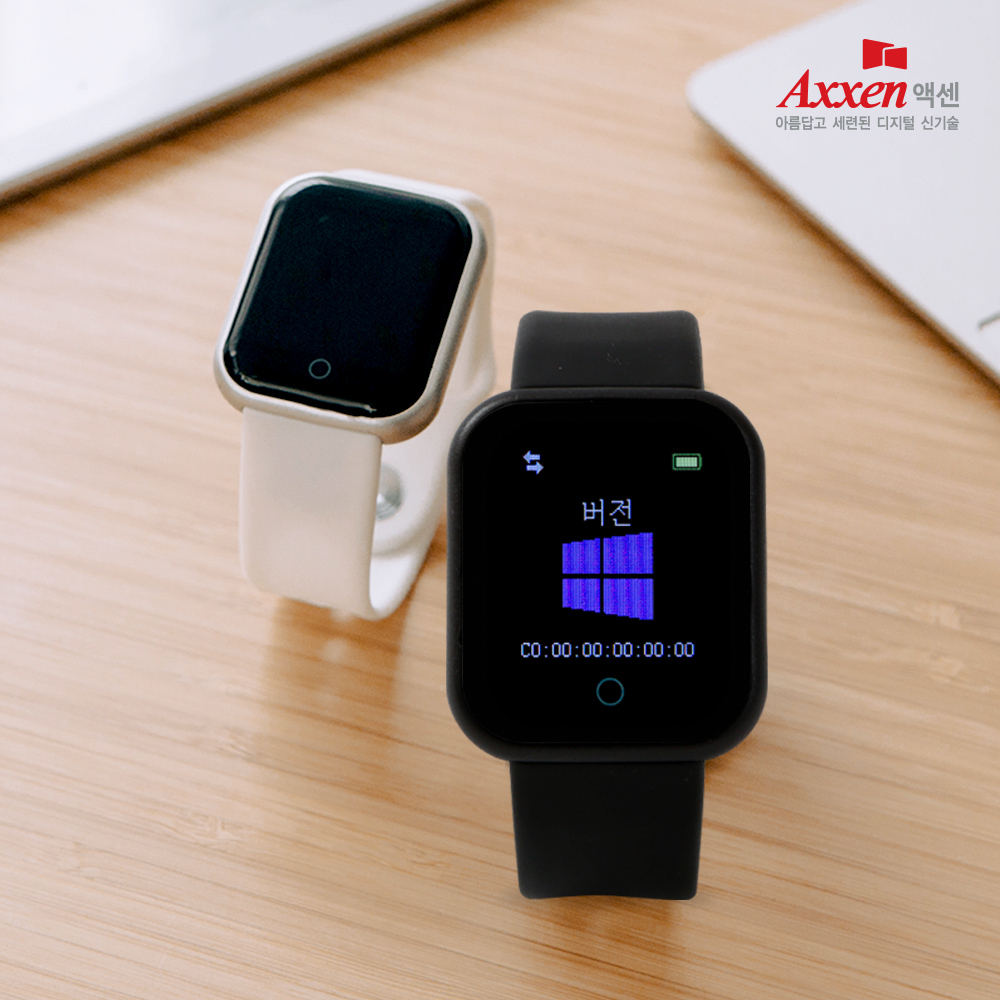 액센 A320 한글지원 스마트워치 블랙