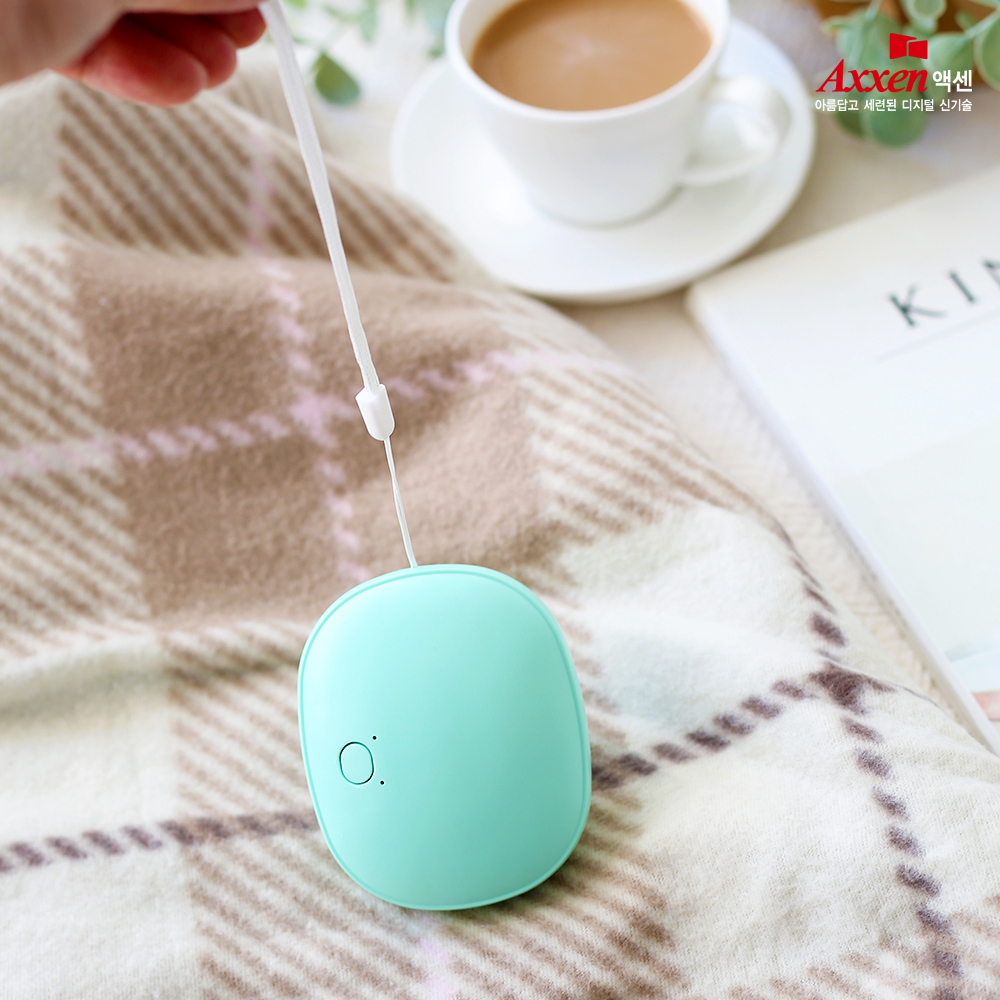 액센 HW300 1200 캔디 미니 손난로 그린