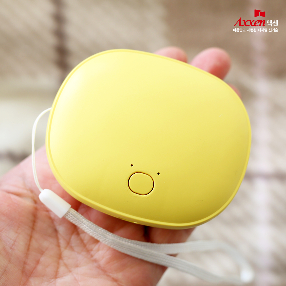 액센 HW300 1200 캔디 미니 손난로 블루