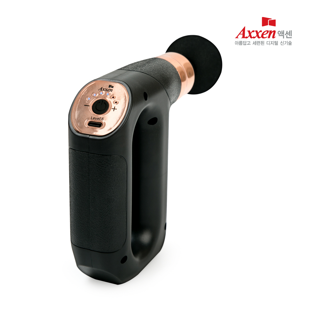 액센 A204 4헤드 무선 전동 마사지건