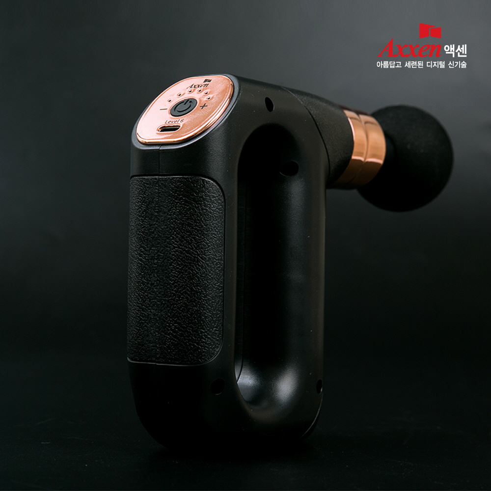 액센 A204 4헤드 무선 전동 마사지건