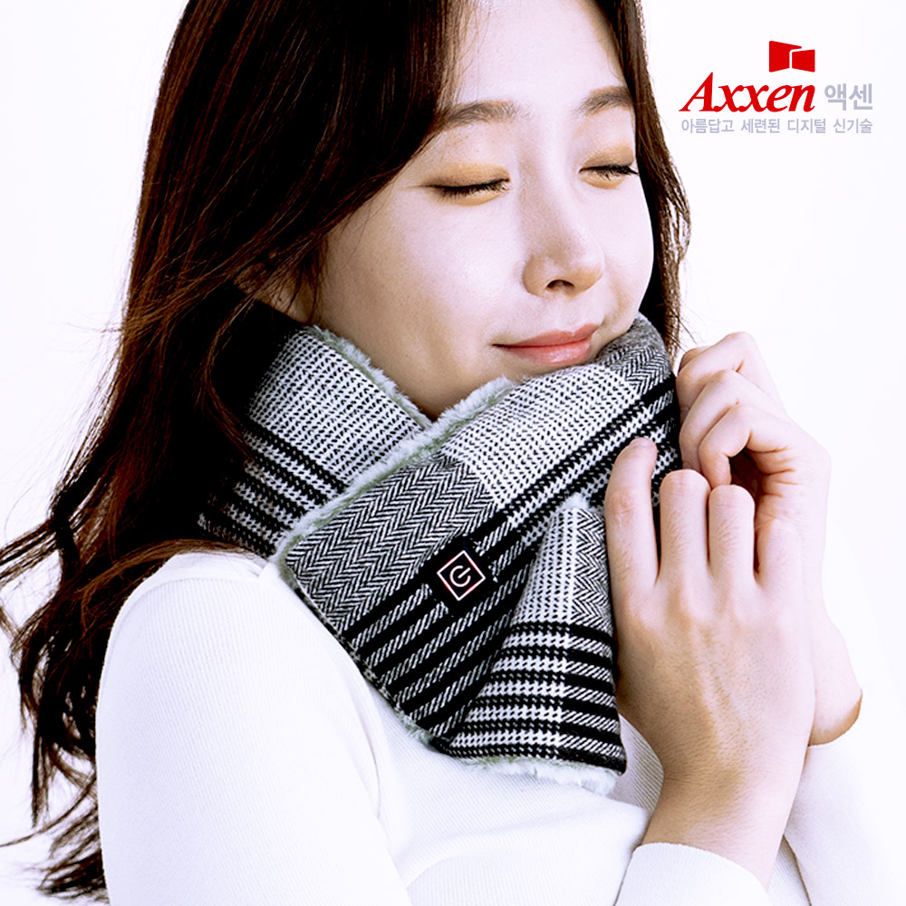 액센 NH200 양면 페브릭 넥히터 목도리