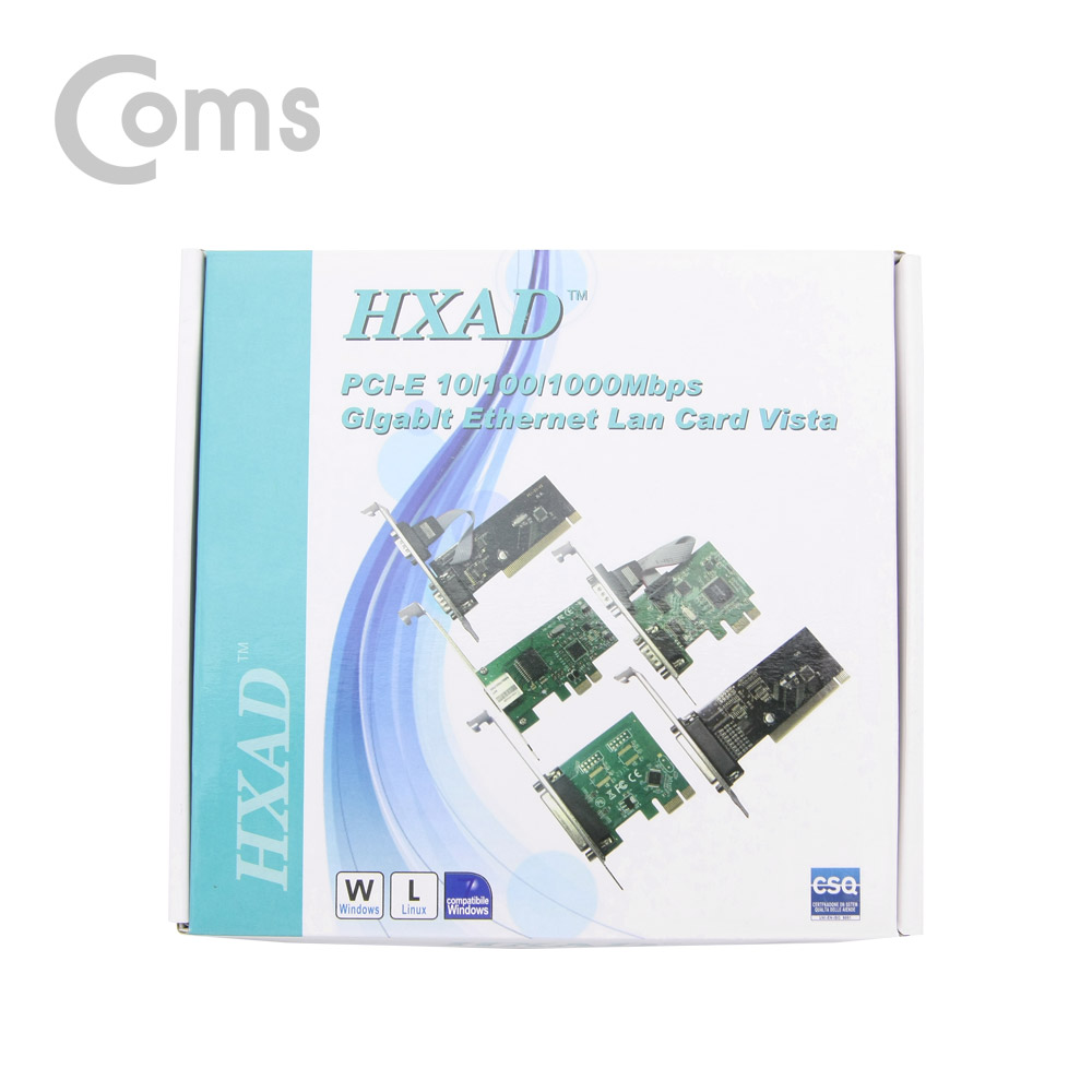Coms 랜카드 (기가비트) PCI-E / 10/100/1000Mbps