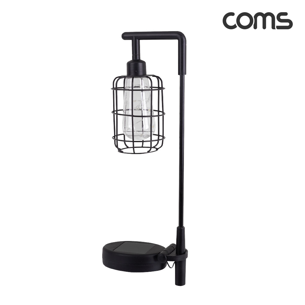Coms 태양광 LED 정원등 가로등형 6개입