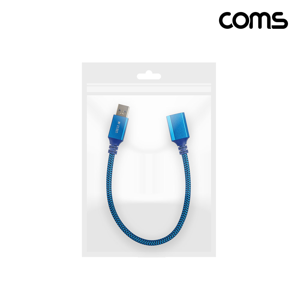 Coms USB 3.0 케이블 MF 30cm 연장