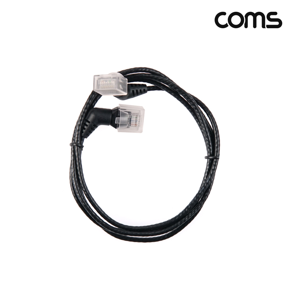 Coms 360도 회전 랜케이블 다이렉트 UTP Cat6, 1000Mbps 1M 랜선 Direct 기가바이트