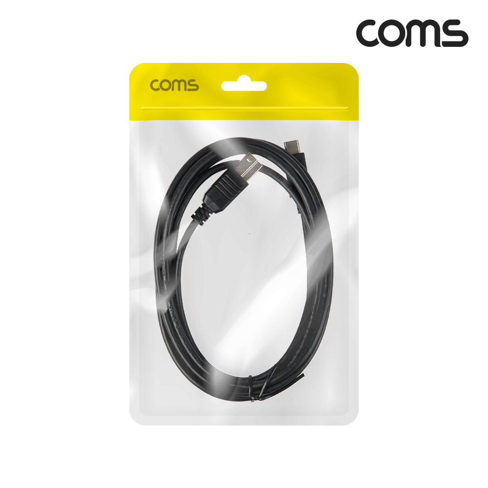 Coms USB Type C to B 3.0 케이블 2m C타입 to B타입 5Gbps