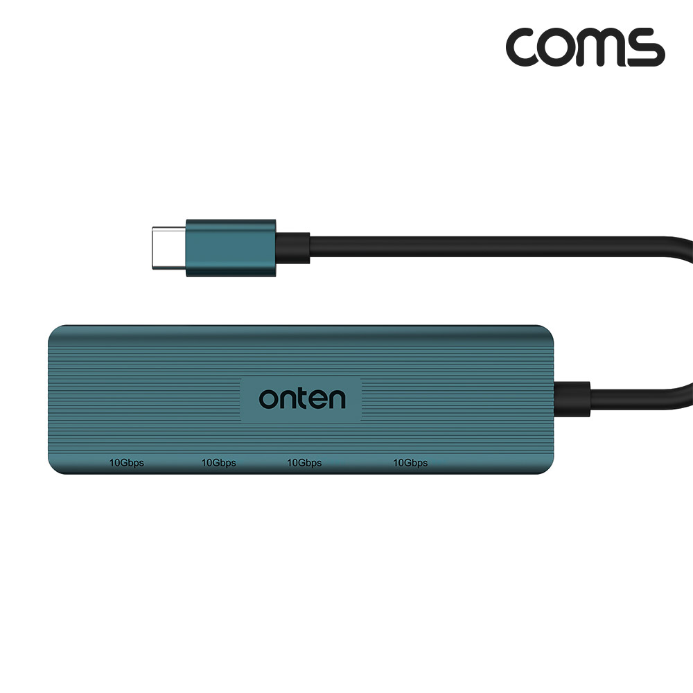 Coms USB 3.2 Gen2 4포트 허브 10Gbps C타입x2 A타입x2