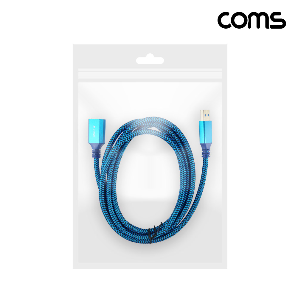 Coms USB 3.0 케이블 MF 2M 연장