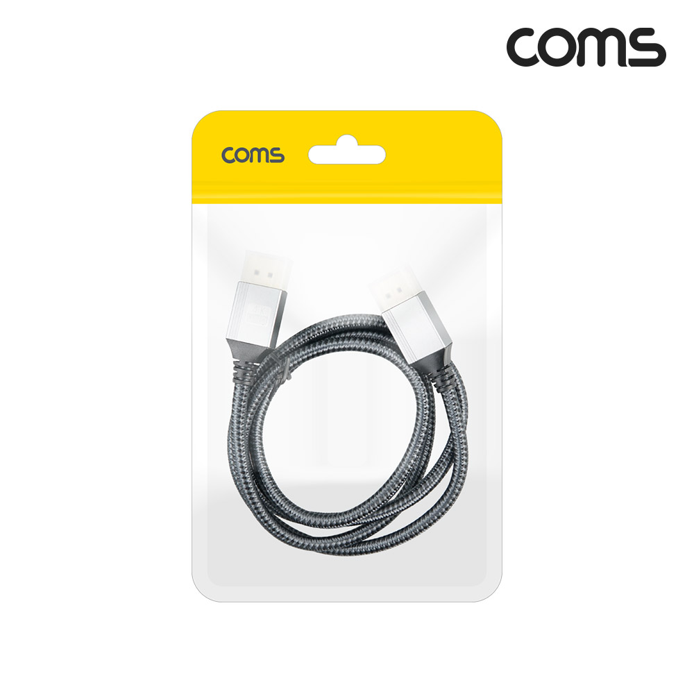 Coms 디스플레이포트 DisPlayPort 케이블 DP 4K@60Hz 1m