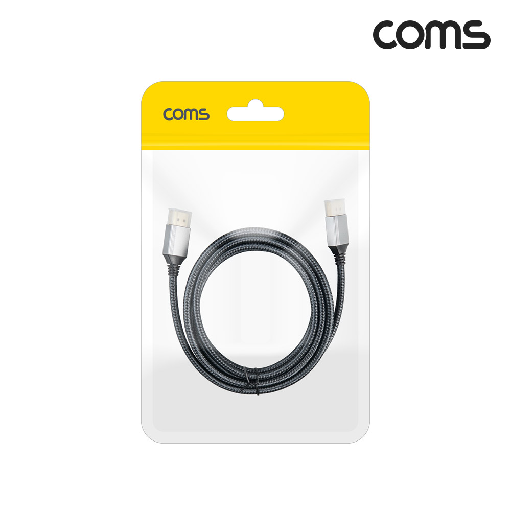 Coms 디스플레이포트 DisPlayPort 케이블 DP 4K@60Hz 2m