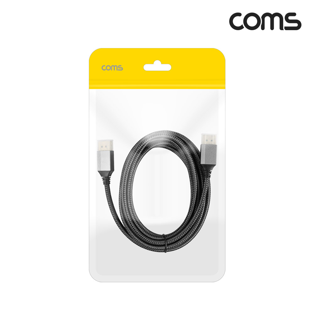 Coms 디스플레이포트 DisPlayPort 케이블 DP 4K@60Hz 3m