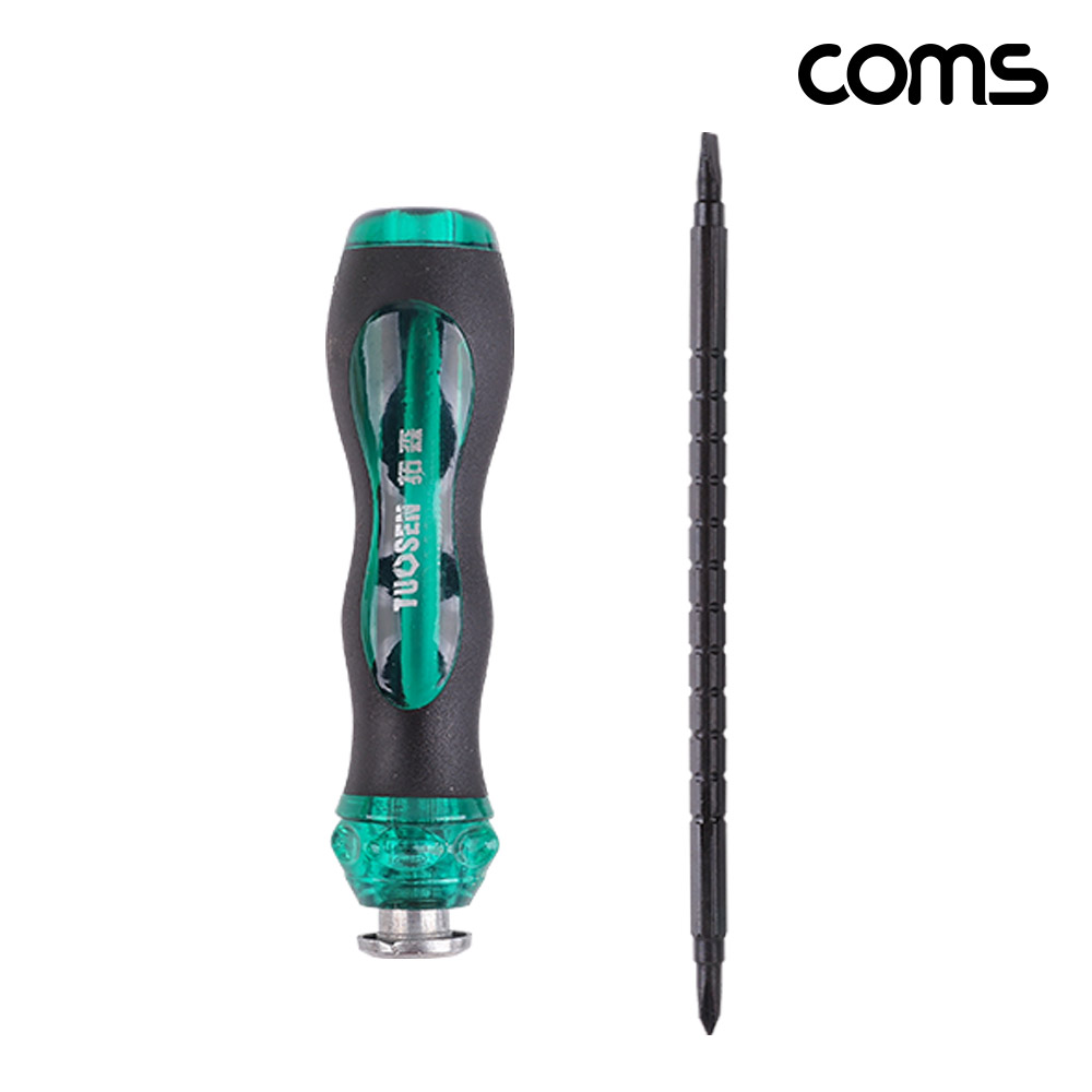 Coms 양용 드라이버 120~192mm 십자 일자 길이조절