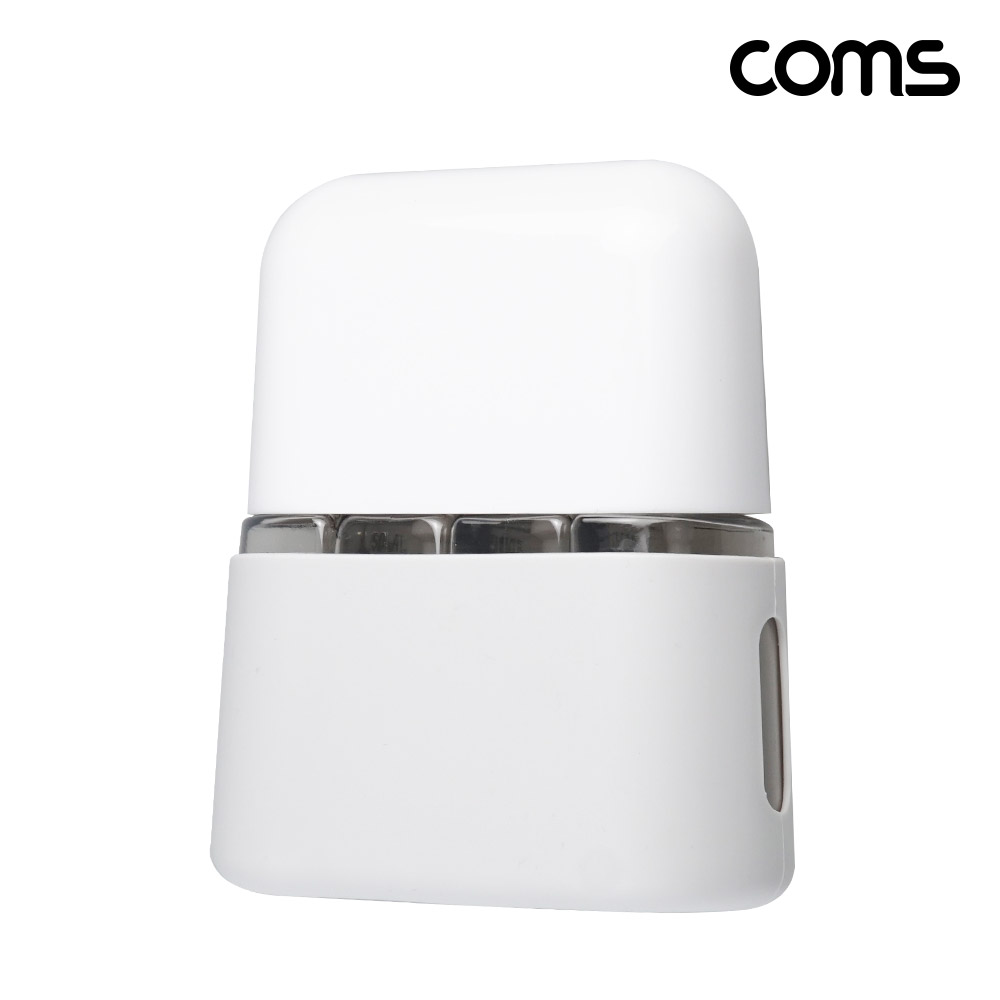 Coms 4 in 1 멀티 보틀 세트, 화장품 디스펜서, 공병용기 여행 캠핑 기내용 50ml x 4
