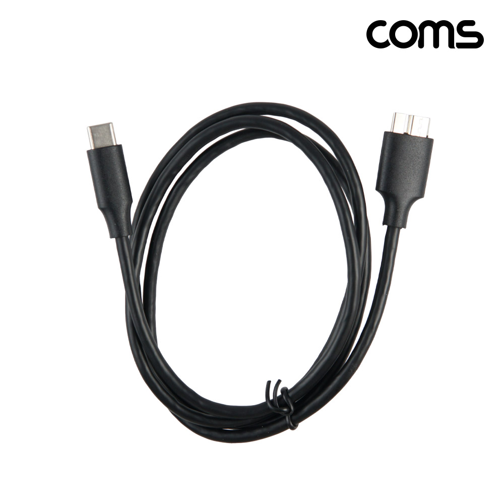 Coms USB 3.1 C타입 to USB 3.0 micro B 마이크로 B타입 변환케이블 1M
