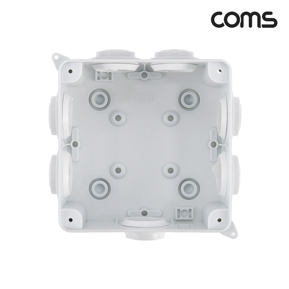 Coms CCTV 하이박스 정션박스 전기박스 100x100x70 방수 IP65