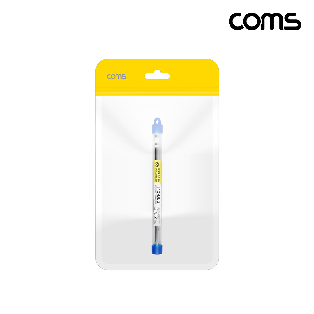 Coms 납땜제거 팁 139x5.5mm T12-BLS 인두