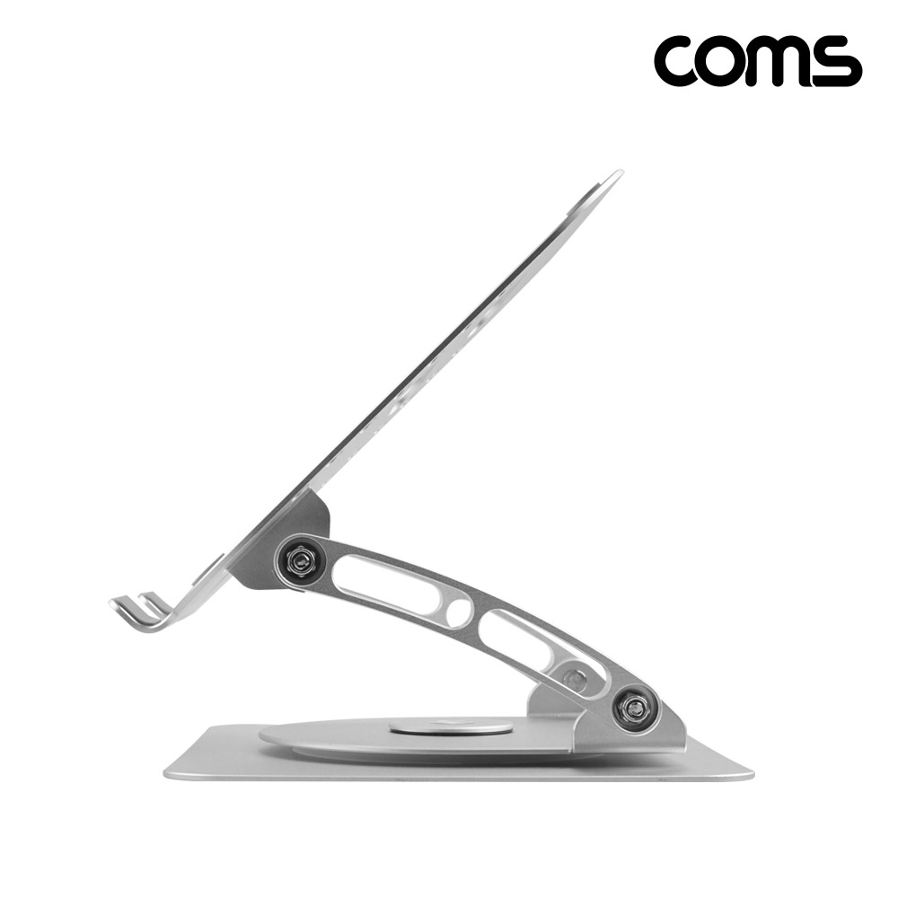 Coms 태블릿 노트북 스탠드 거치대 상하좌우 360도 회전