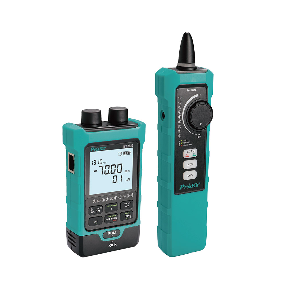 PROKIT (MT-7625) 광 테스터기, 매핑, 배선, NCV, OPM, 결함