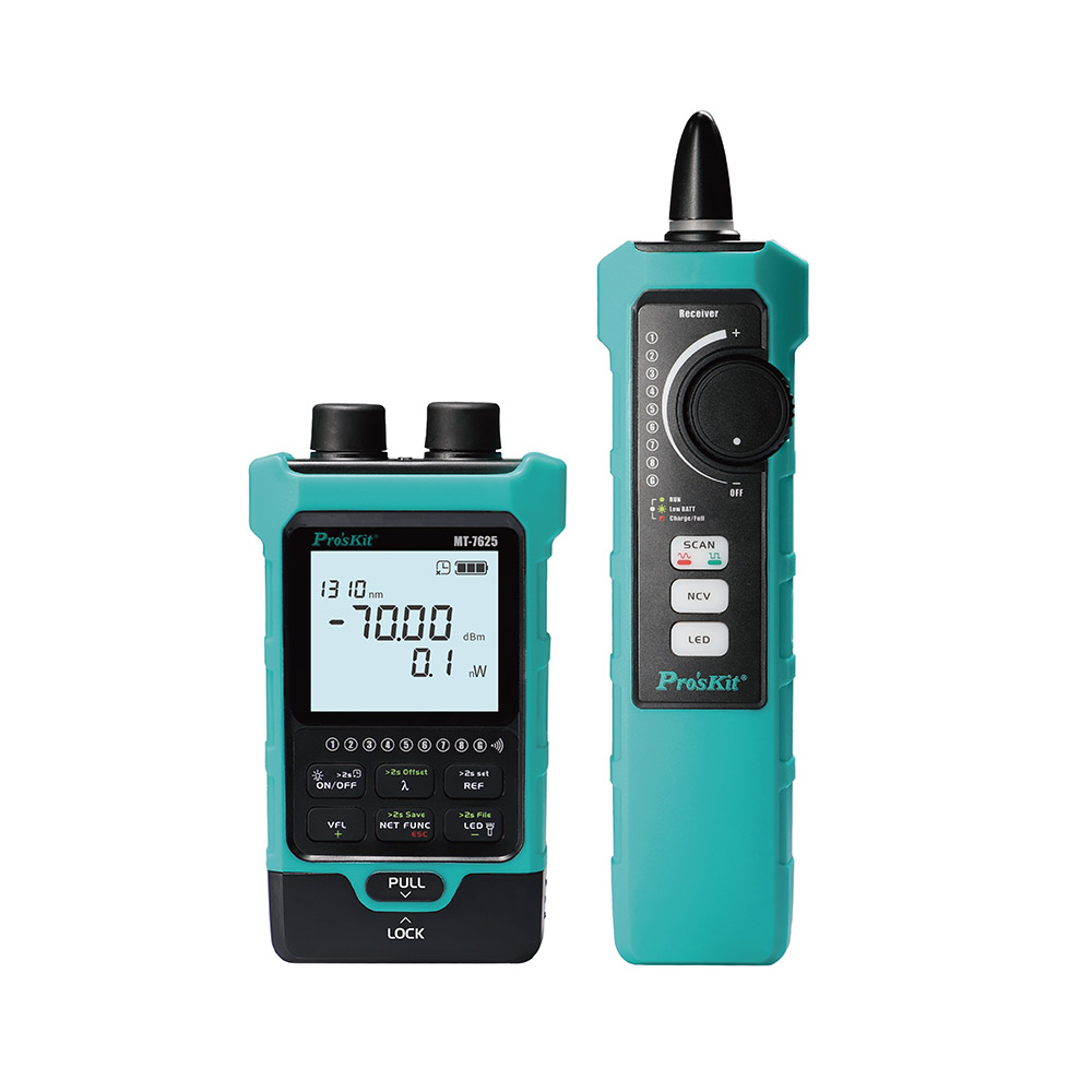 PROKIT (MT-7625) 광 테스터기, 매핑, 배선, NCV, OPM, 결함