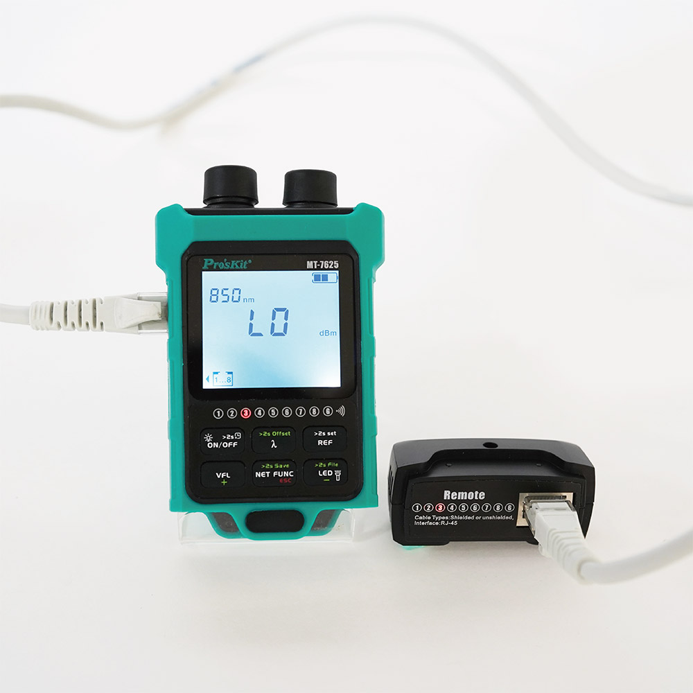 PROKIT (MT-7625) 광 테스터기, 매핑, 배선, NCV, OPM, 결함
