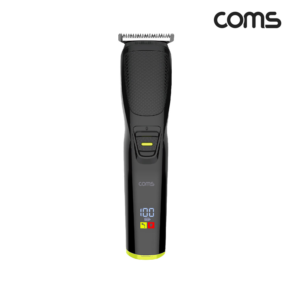 Coms 14 in 1 이발기 키트 유무선 사용 셀프이발 헤어커트 면도 제모