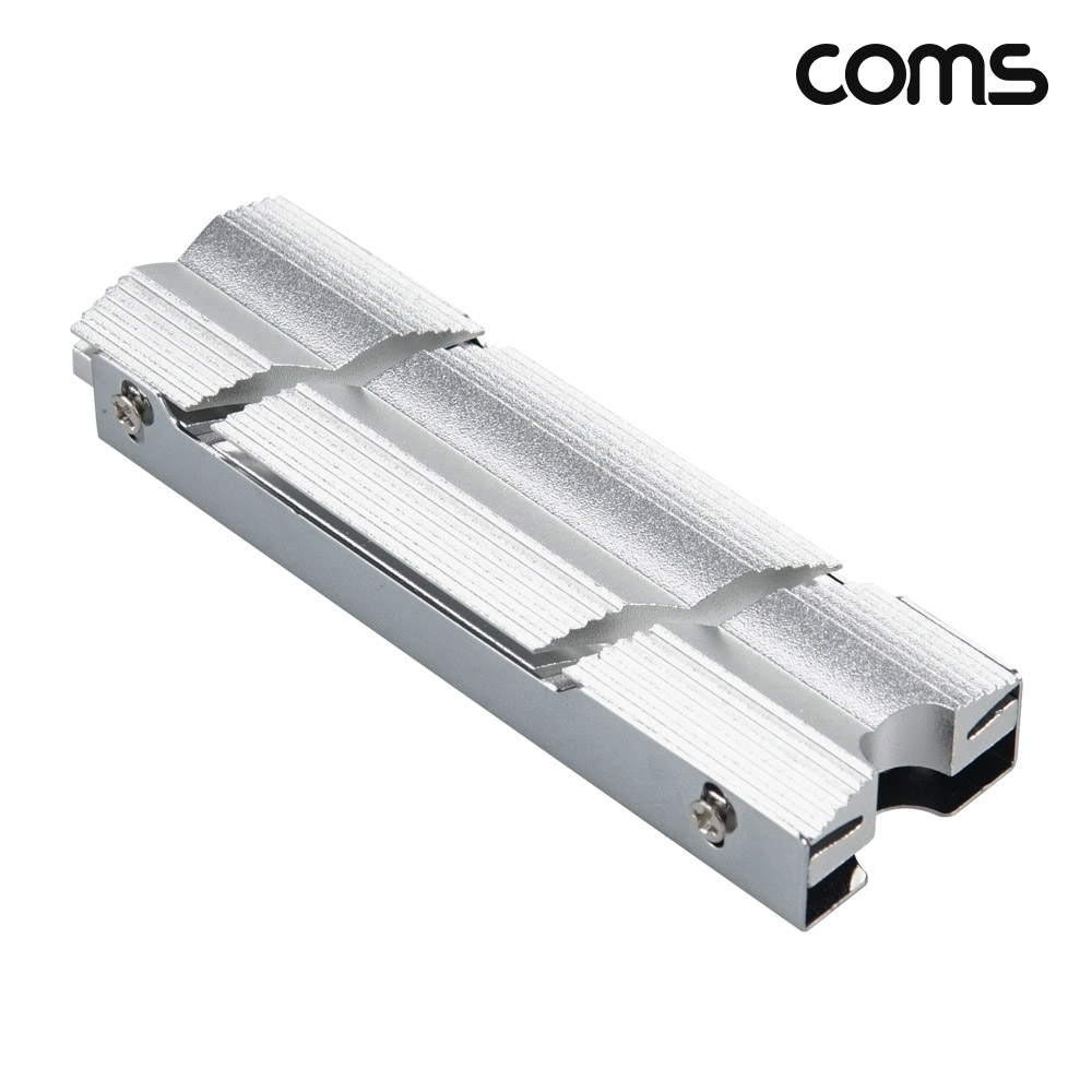 Coms PCI NVMe M.2 2280 방열판 SSD 발열 방지 히트싱크