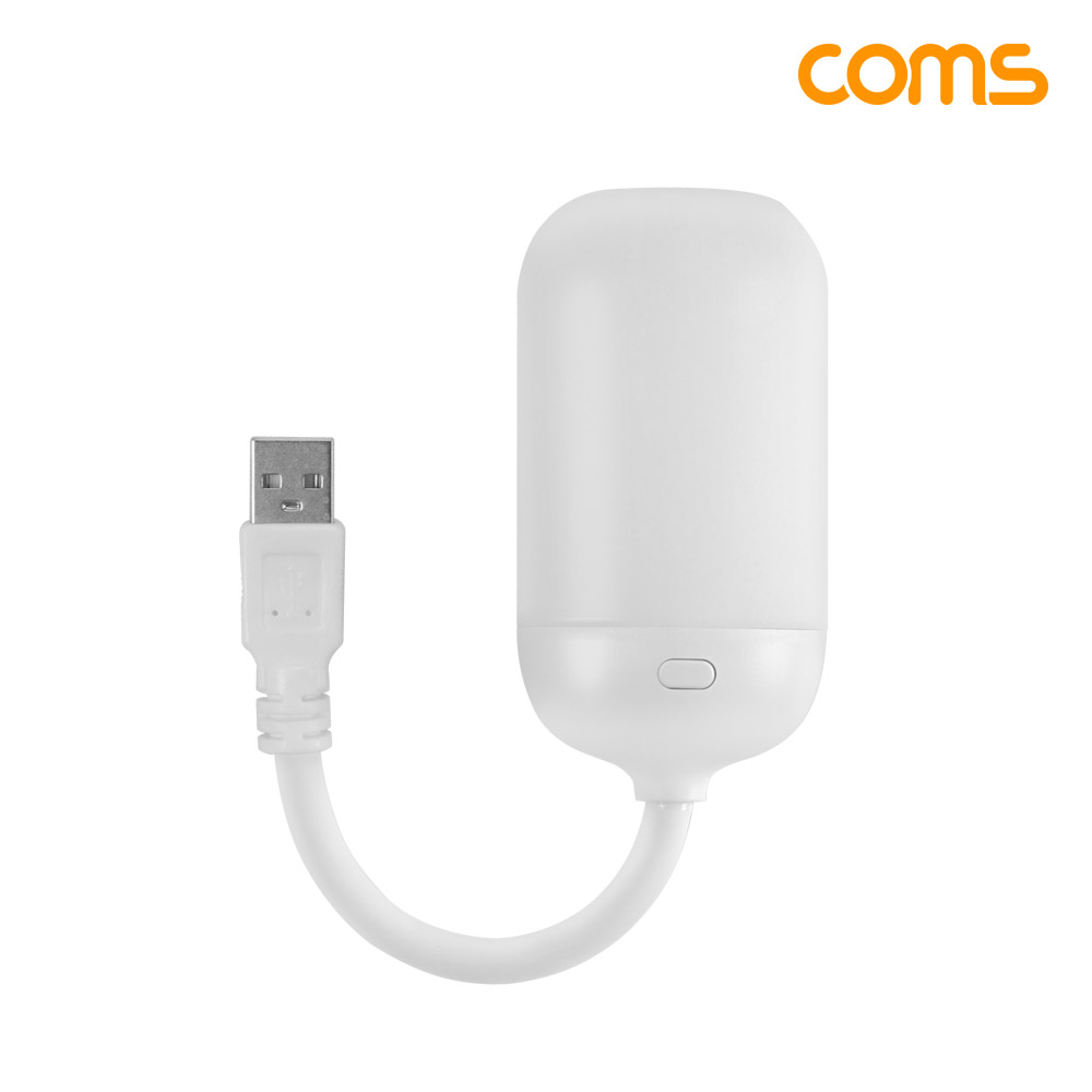 Coms USB 터치 LED 램프 조명 플렉시블 자바라 독서등 학습 탁상용