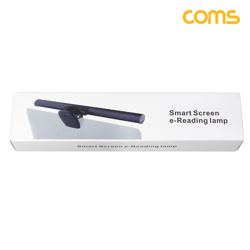 Coms 노트북 거치 LED 조명바 USB 램프 독서등 집게 모니터