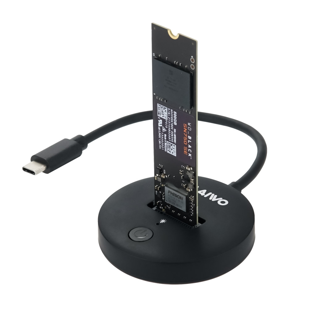 Coms C타입 NVMe M.2 SATA SSD 도킹스테이션 외장하드