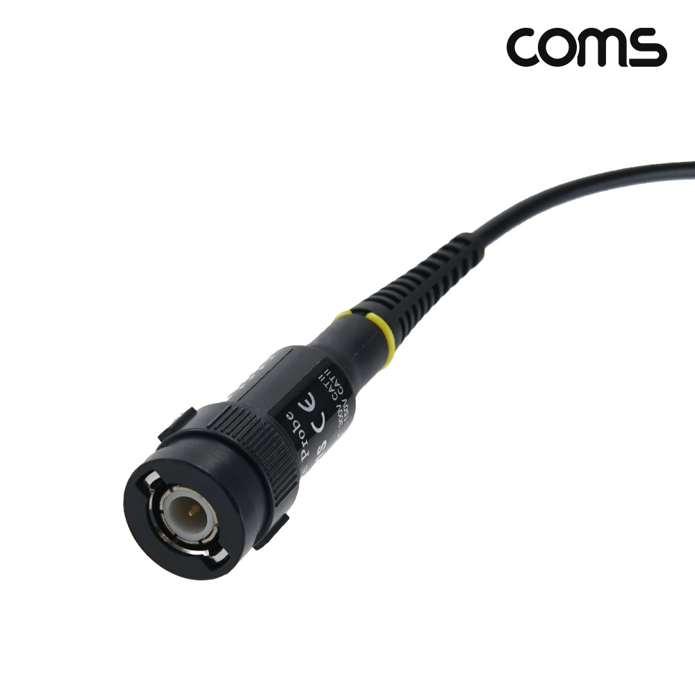 Coms BNC 오실로스코프 프로브 측정 케이블 120cm