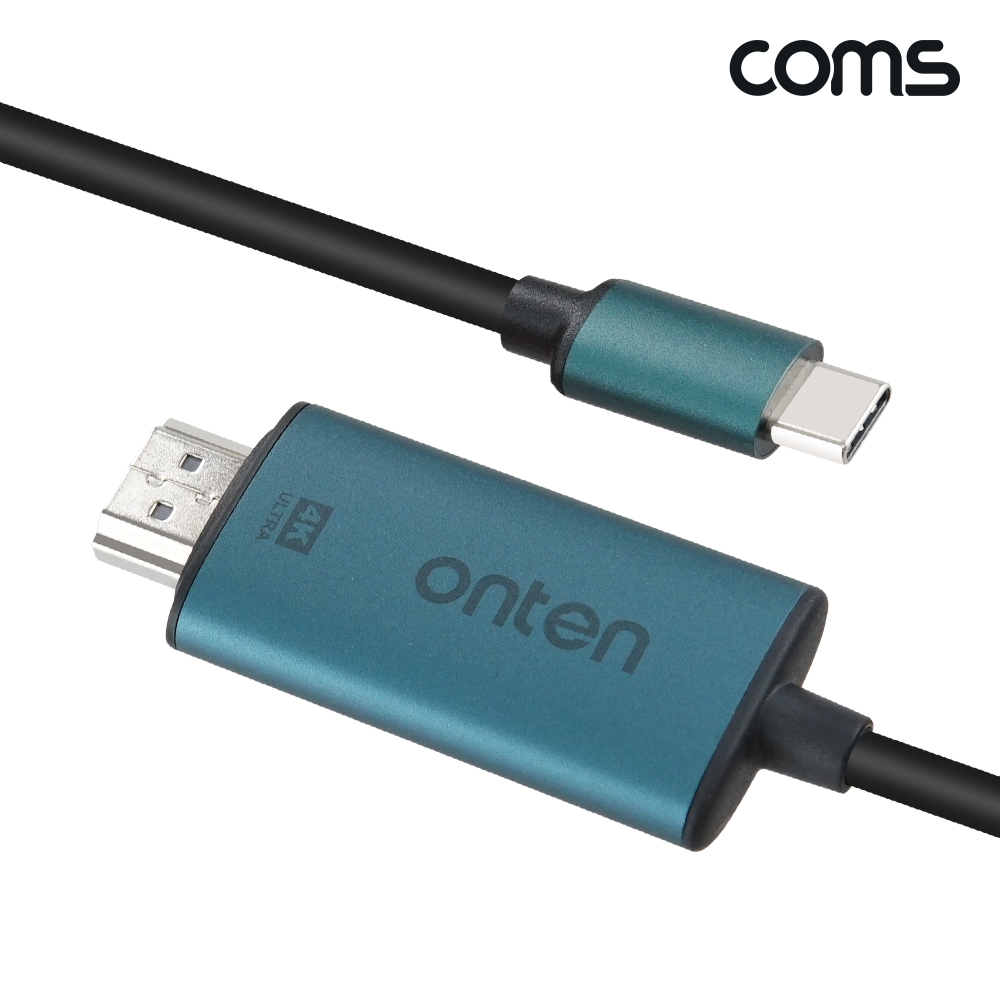 Coms C타입 HDMI 컨버터 케이블 1.8m 4K2K@30Hz