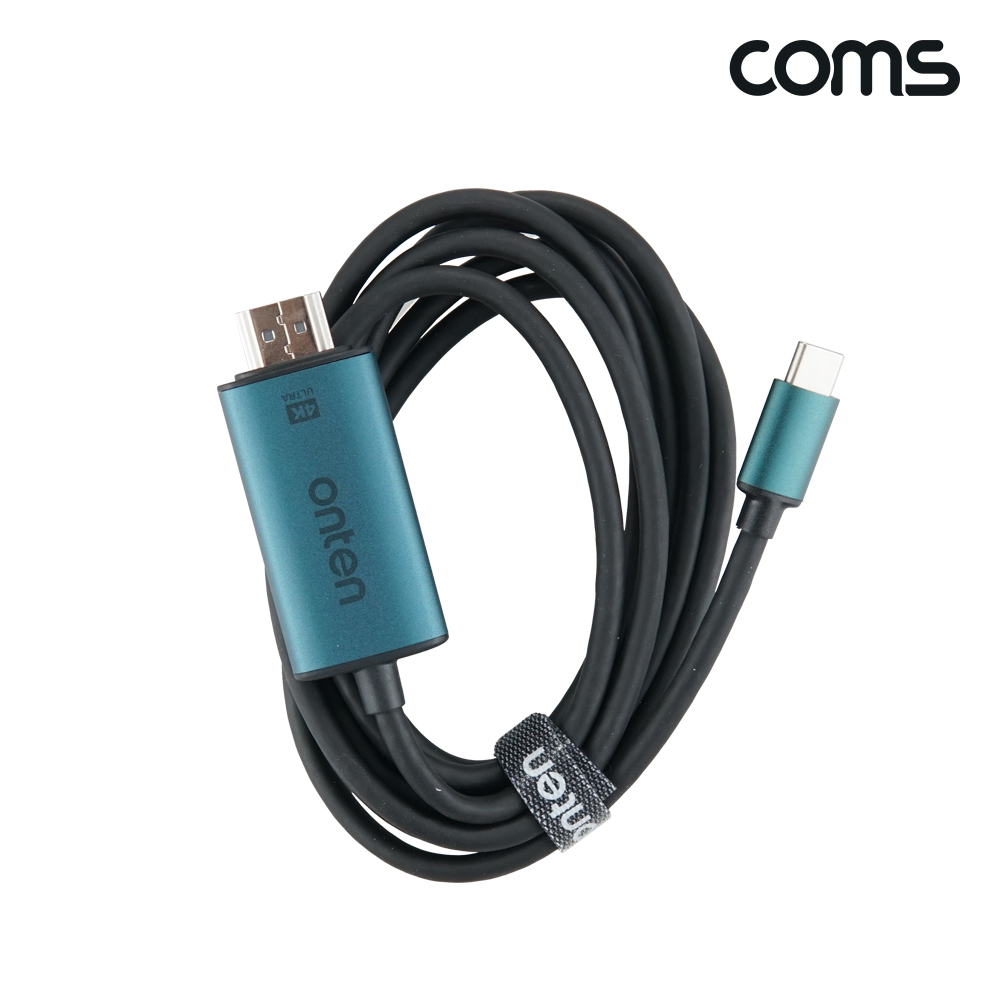 Coms C타입 HDMI 컨버터 케이블 1.8m 4K2K@30Hz